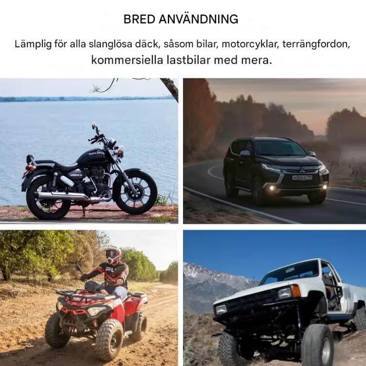 TireFix Pro 2.0 - Pistokorjaussarja letkuttomille renkaille | Mahdollinen apu äkillisiin puhkeamisiin