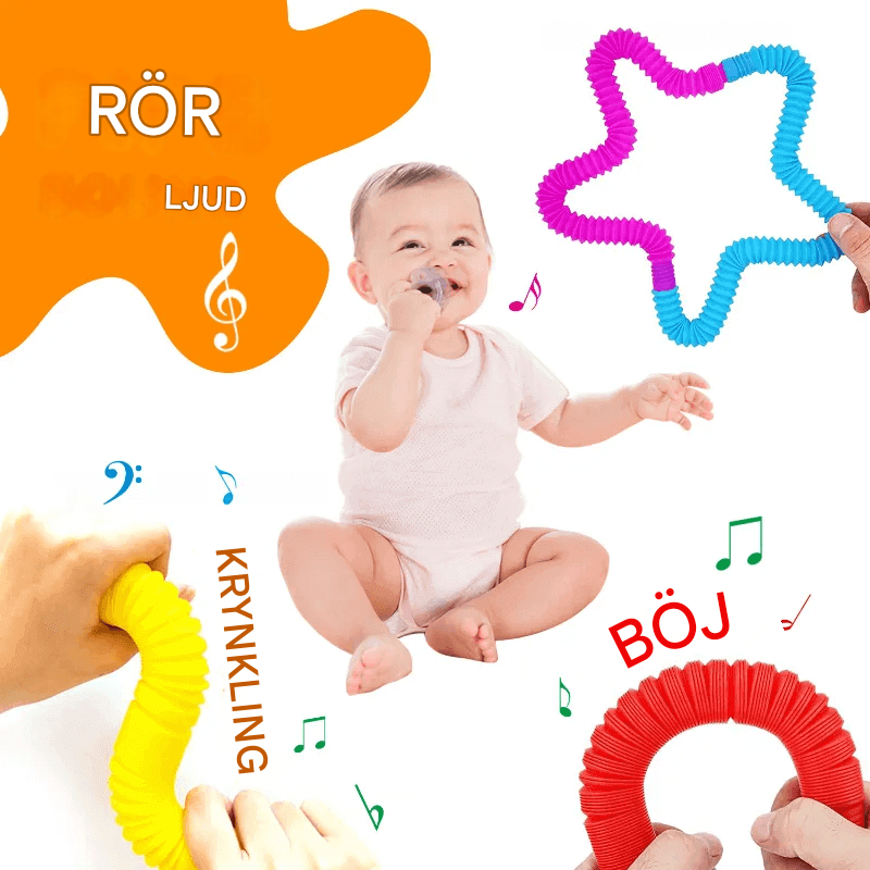 Värikäs pop-up-lelu – aistillinen ja venyvä lelu lasten luovuuden ja motoristen taitojen kehittämiseen