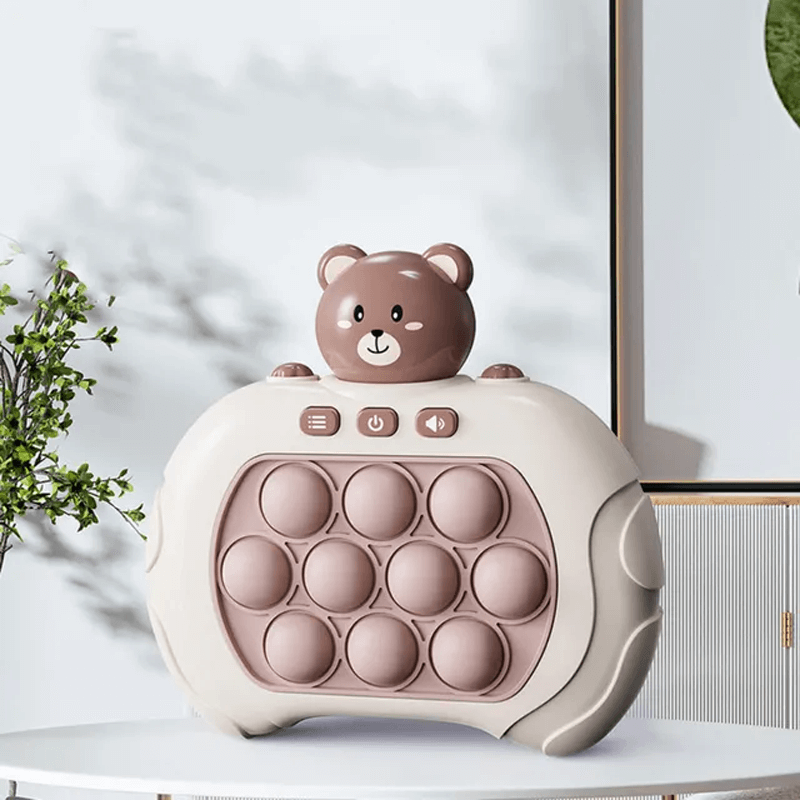 Pop It Snabb Tryck pelikone – Stressiä lievittävä ja opettavainen fidget-lelu