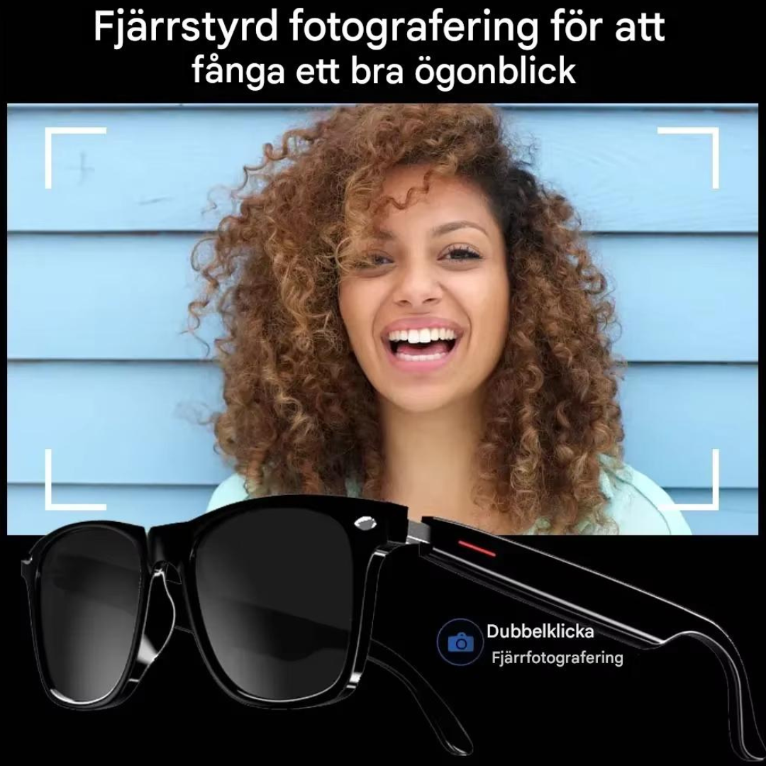 NeoShade - Älylasit, Joissa On Sisäänrakennetut Kaiuttimet, Mikrofoni Ja Polarisoidut Linssit, Jotka Suodattavat Sinistä Valoa