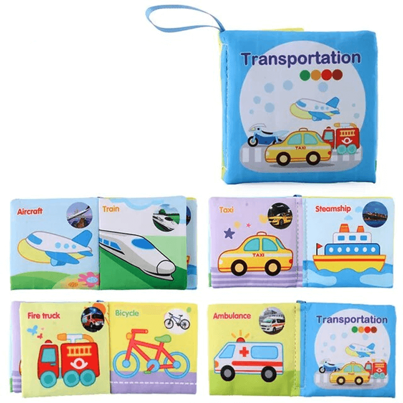 Baby Discovery Books – Kangaskirjat varhaiseen oppimiseen ja aistien kehittämiseen