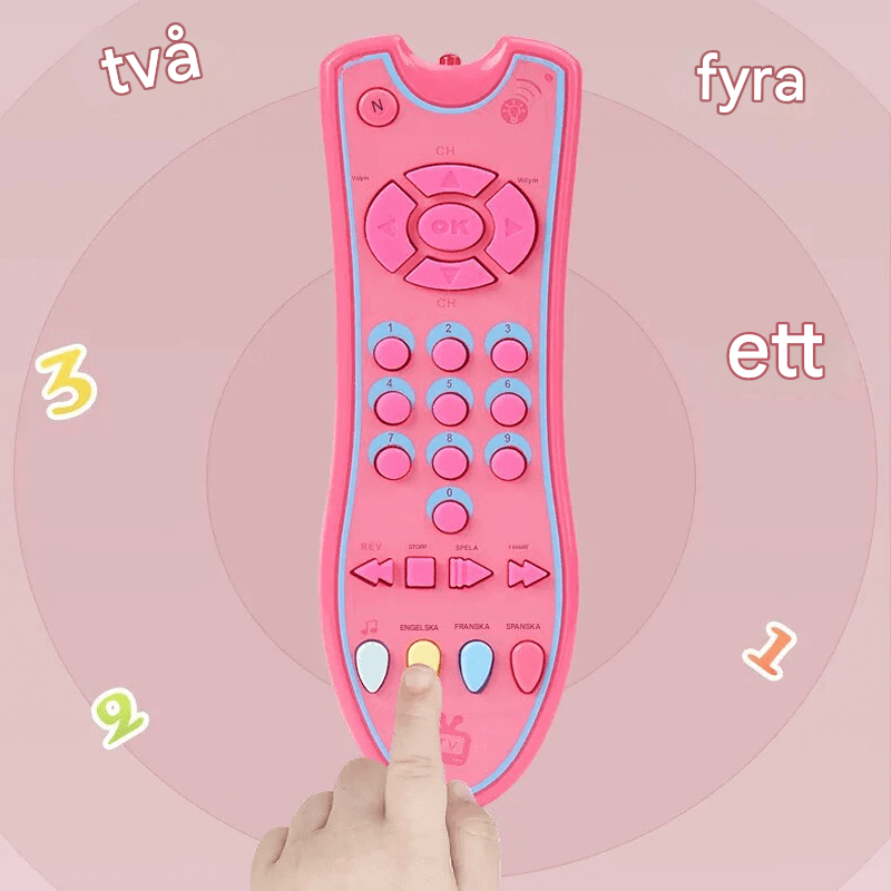 Vauvan lelu TV-kaukosäädin – Musikaalinen ja opettavainen vauvoille