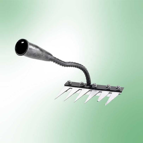 PohjaTeräs JuuriTyökalu - Kestävä ja Ruostumaton Rikkaruohoharava