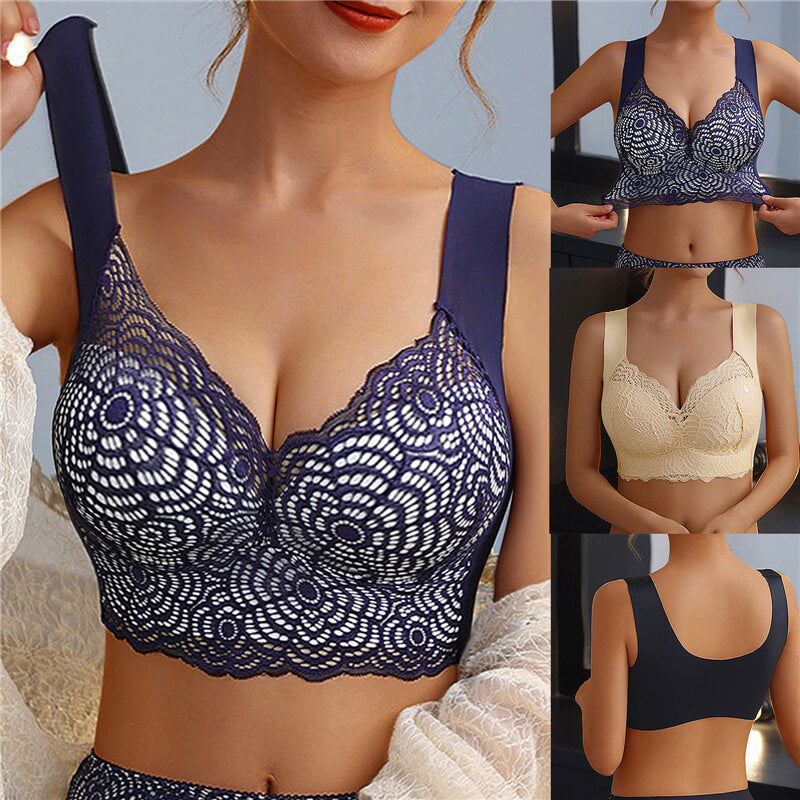 ComfortMax - Plus Koon Saumattomat Rintaliivit Naisille M-5XL - langaton minimoija - push up