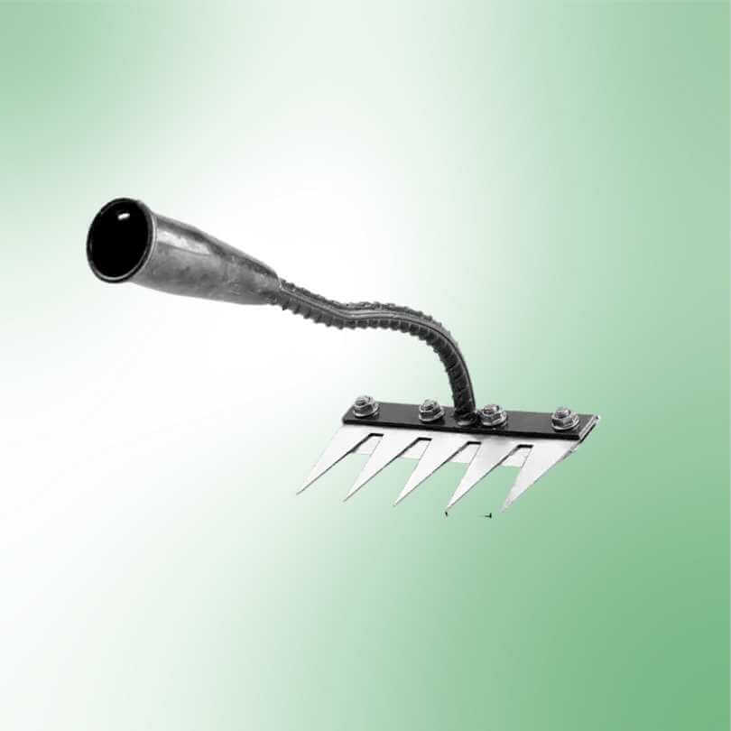 PohjaTeräs JuuriTyökalu - Kestävä ja Ruostumaton Rikkaruohoharava