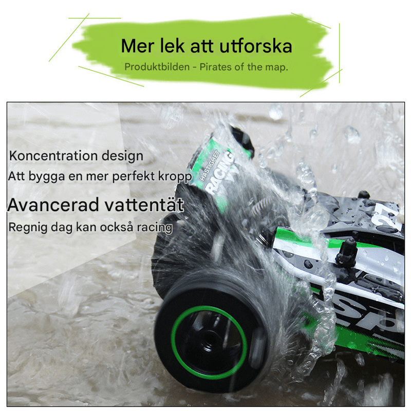 1:20 Kauko-ohjattava Buggy Car - Nopea kilpa-auto 2.4G-teknologialla