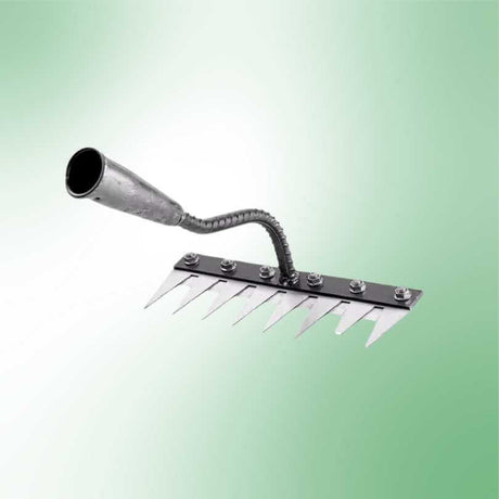 PohjaTeräs JuuriTyökalu - Kestävä ja Ruostumaton Rikkaruohoharava