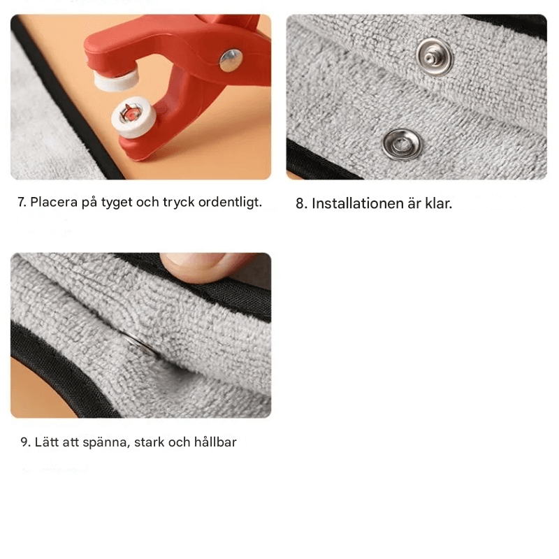 DIY-metallipainikeväline – tarkkuustyökalu vaatteille, nahalle ja käsityölle