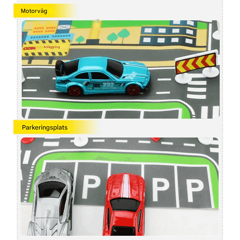 Kaupunkilaisista inspiroitu leikkimatto – tiekartta luovaan ja opettavaan leikkiin