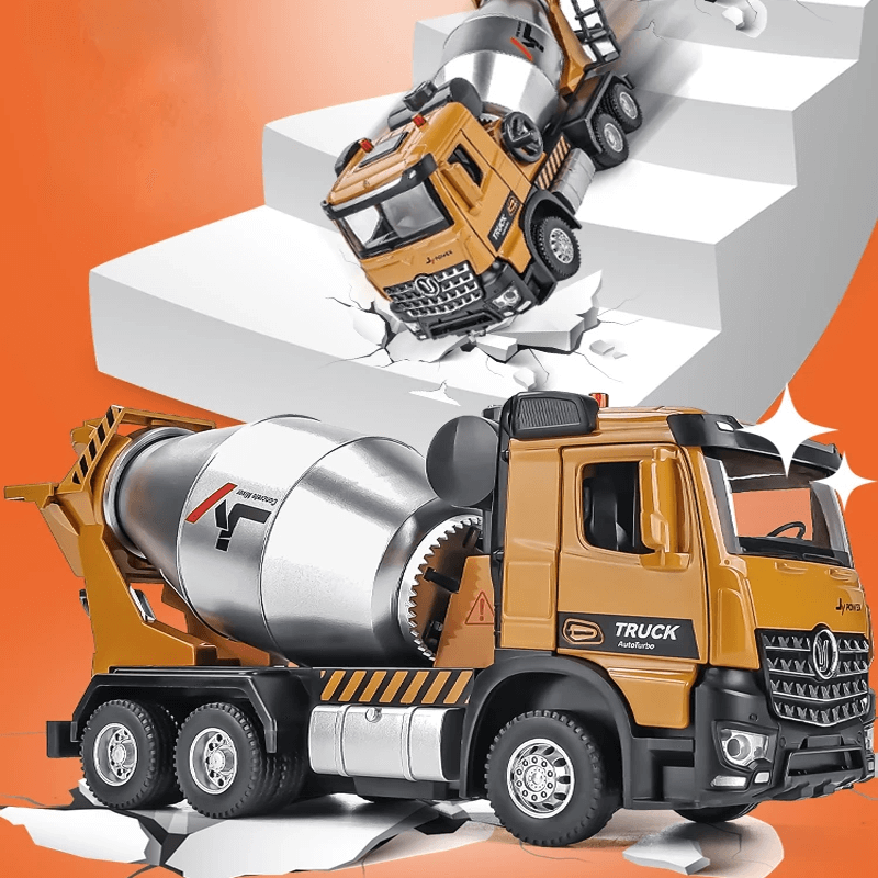 1:50-mittakaavainen automalli valo- ja äänitehosteilla – interaktiivinen lelu lapsille