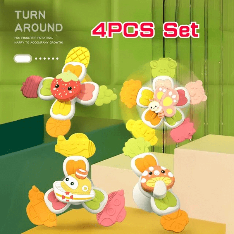 Vauvan spinner-lelut imutoiminnolla – stimuloivat aistien ja kognitiivista kehitystä