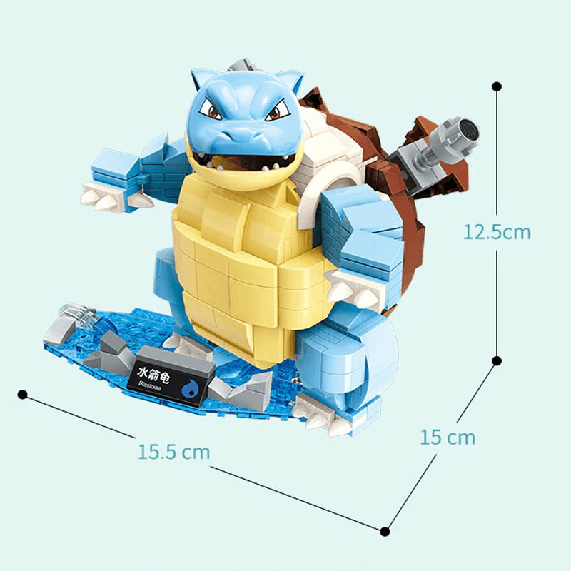 Poke Actionfigurer och Byggklossar - Mega Construx