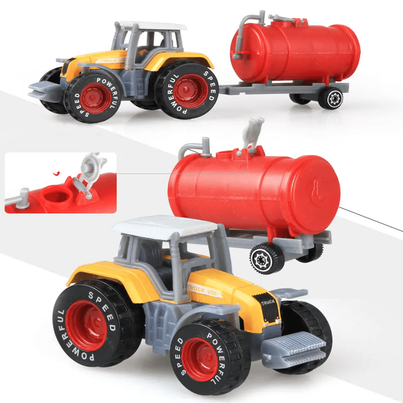 Pedagoginen maatalousauto Lelu – Myrkytön materiaali, luova leikki