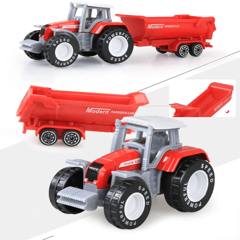 Pedagoginen maatalousauto Lelu – Myrkytön materiaali, luova leikki