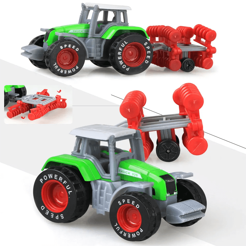 Pedagoginen maatalousauto Lelu – Myrkytön materiaali, luova leikki