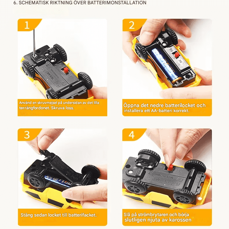 Insinöörien autotie – Rakennettava kilparata mini-insinöörien autoilla lapsille