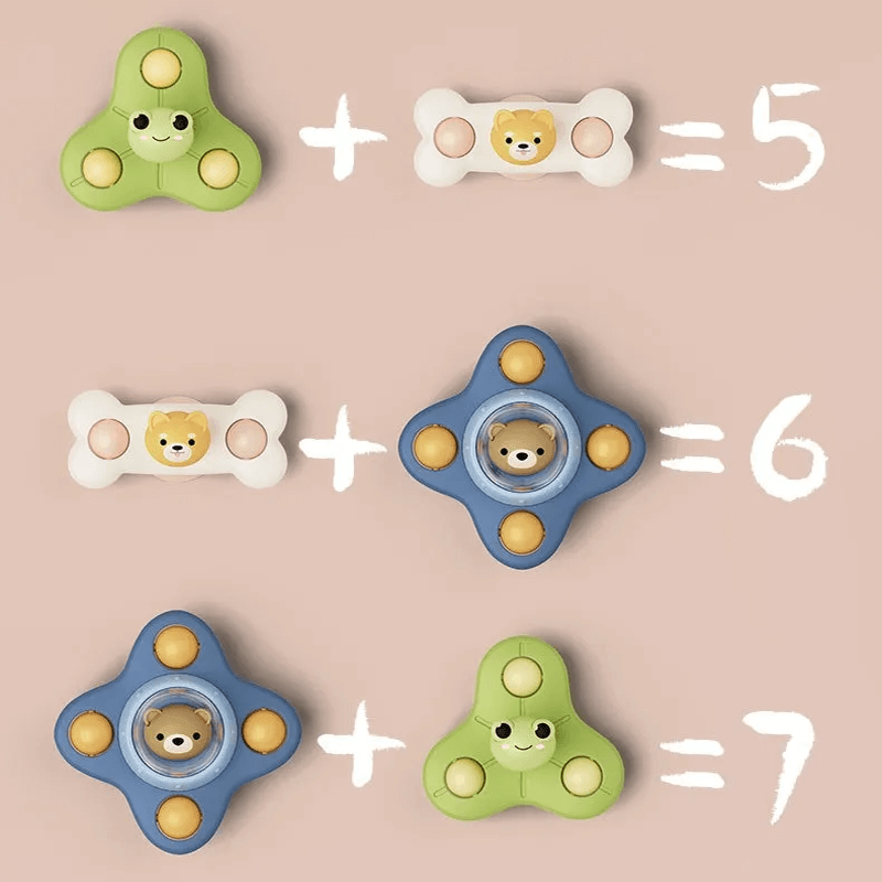 Vauvan spinner-lelut imutoiminnolla – stimuloivat aistien ja kognitiivista kehitystä