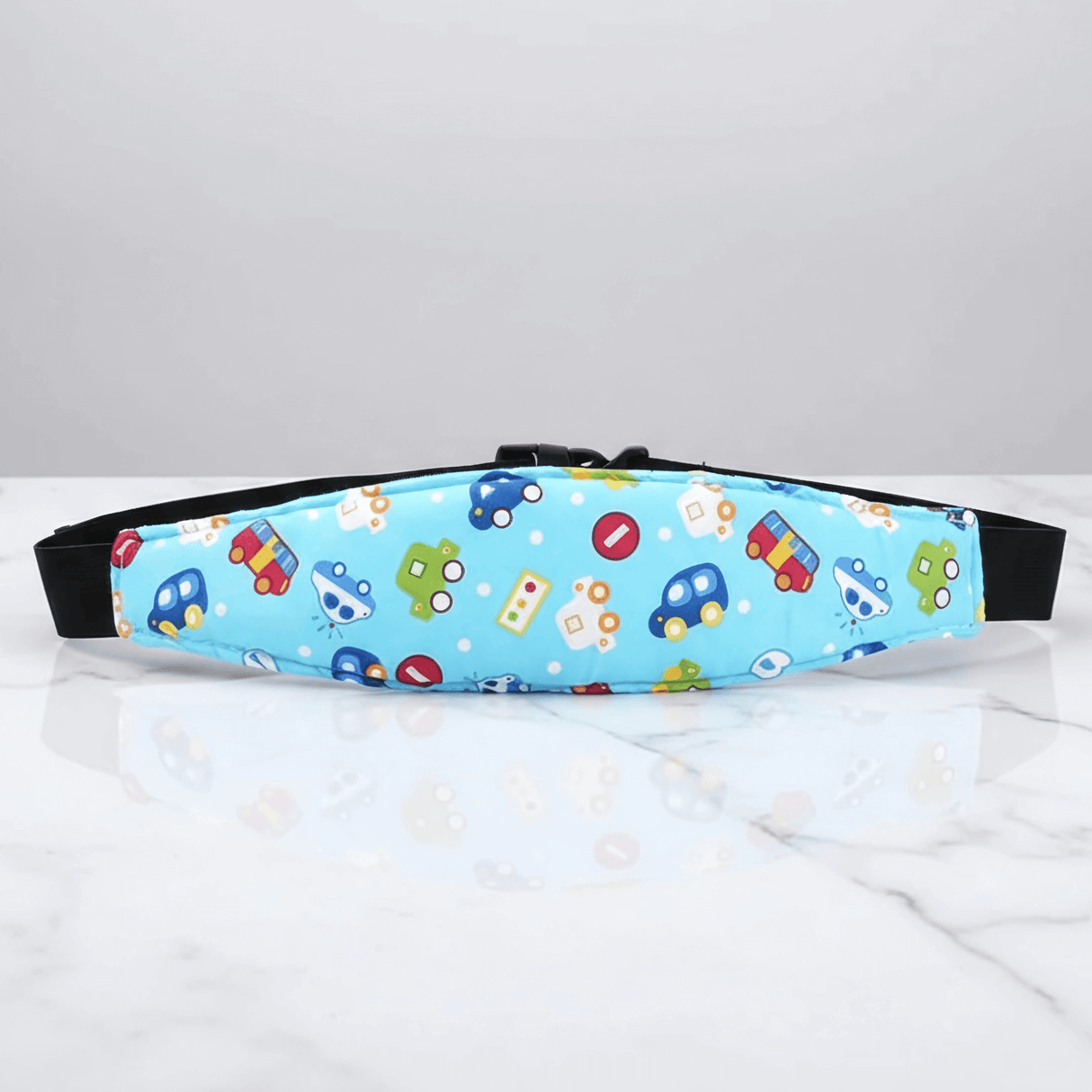 SafeNap – Lasten turvaistuin ja nukkumistuki pääkiinnitysnauhalla matkustamista ja lepoa varten