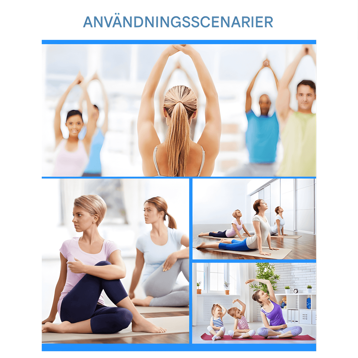 MovaSoft – Öppna Fem-Tå Yoga- och Pilatesstrumpor med Halkskydd & Andningsbar Komfort