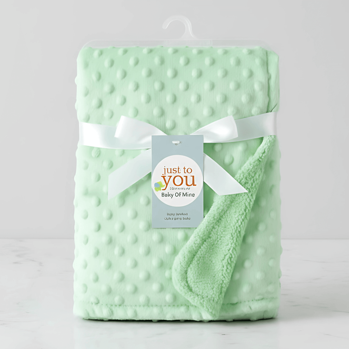 HushBlanket – Pehmeä ja lämmin fleece-vauvapeite, jossa on lämpövaikutus vastasyntyneille ja pikkulapsille