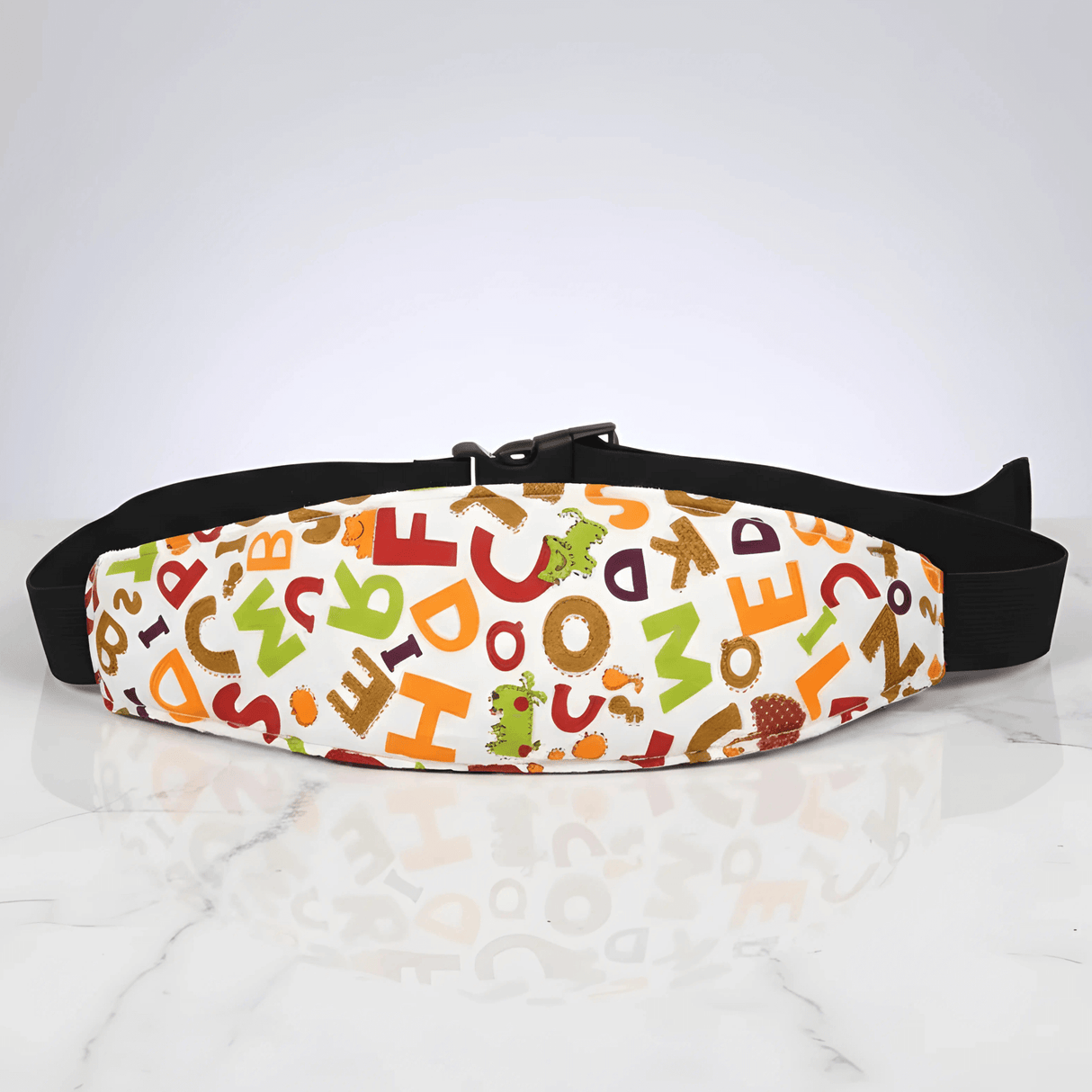 SafeNap – Lasten turvaistuin ja nukkumistuki pääkiinnitysnauhalla matkustamista ja lepoa varten