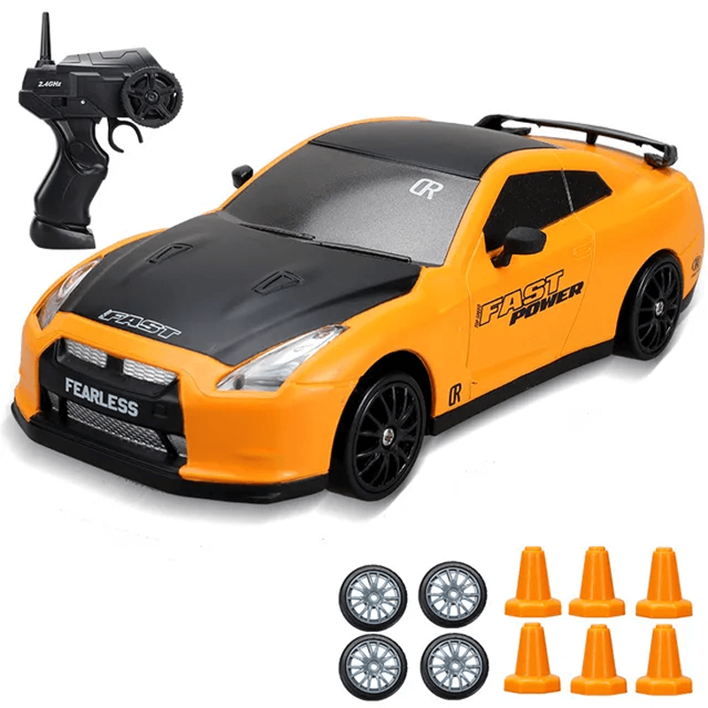 1:24 RC Drift Car neliveto - 15km/h nopea ja dynaaminen kilpa-ajo