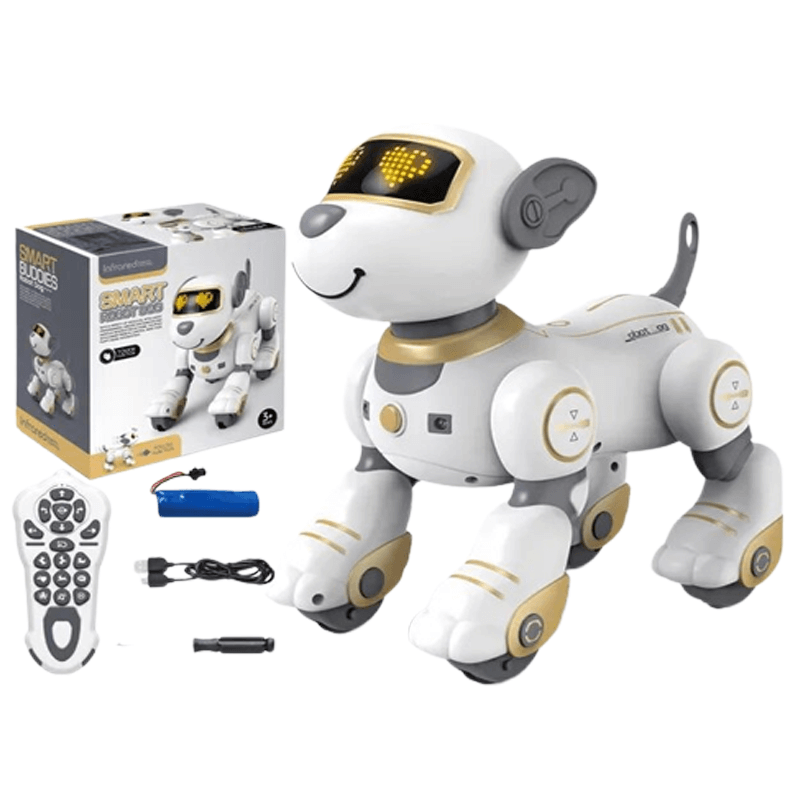 Älykäs robottikoira lapsille – elektroninen, tanssiva ja ohjelmoitava lelu