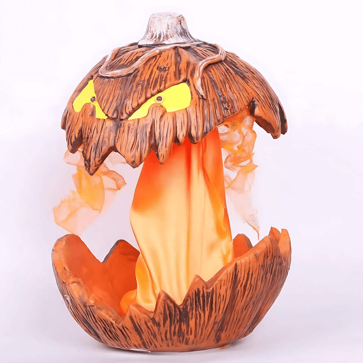 PumpkinFright – Animoitu Halloween-kurpitsa LED-silmillä ja äänitehosteilla kummitustaloon ja juhlakoristeluun
