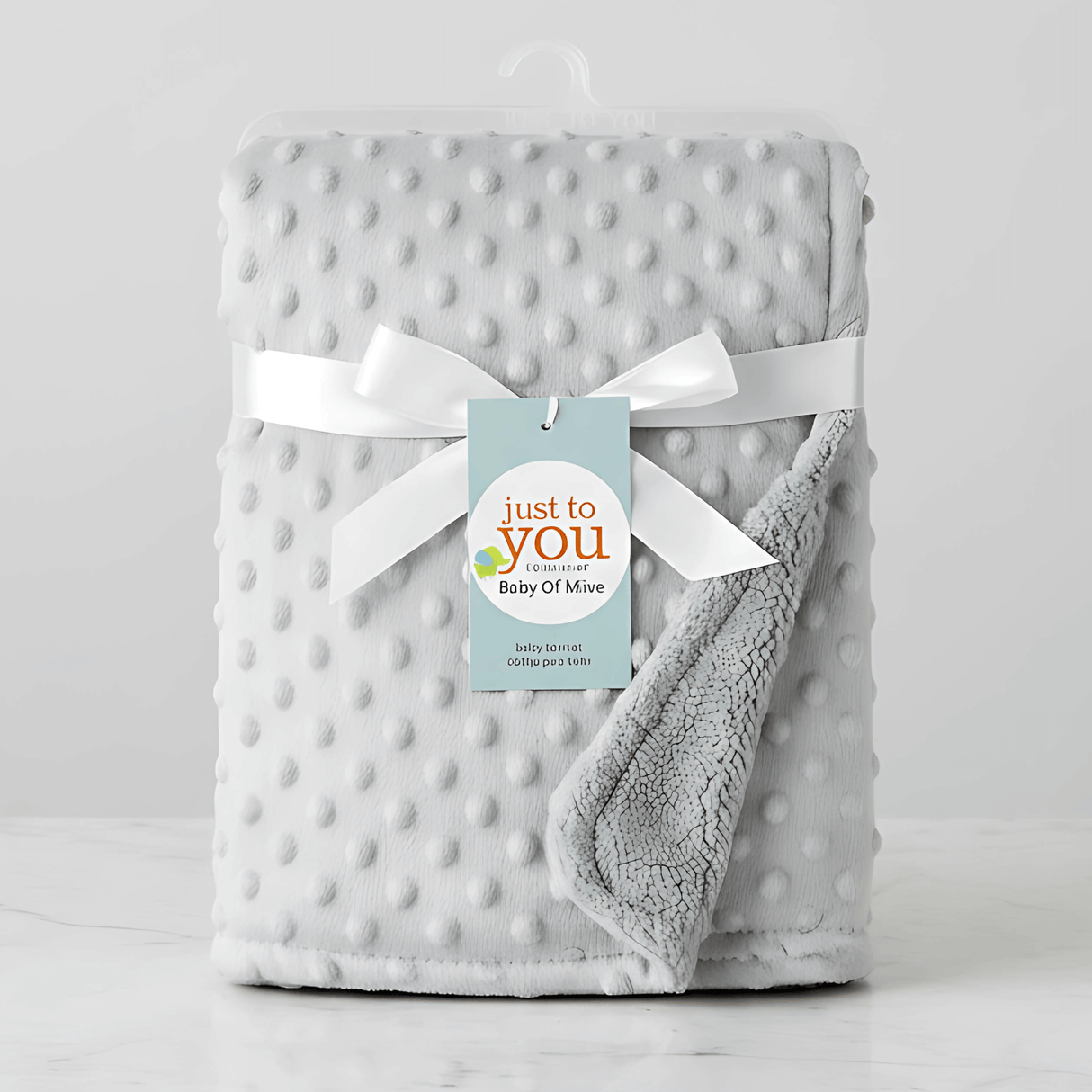 HushBlanket – Pehmeä ja lämmin fleece-vauvapeite, jossa on lämpövaikutus vastasyntyneille ja pikkulapsille