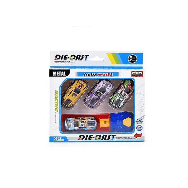 Lasten mini-kilpa-autosetti – kestävä rakenne ja jousitus