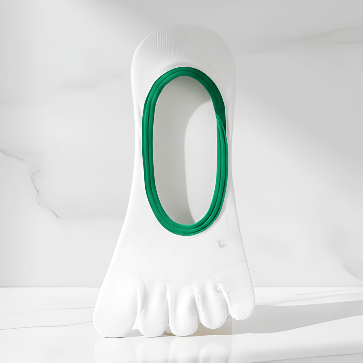 YogiGrip – Fem-Tå Yoga Strumpor med Halkskydd & Andningsbar Komfort för Kvinnor