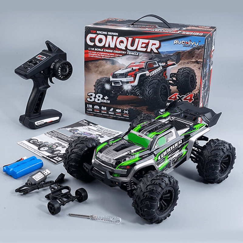 1:16 RC Car 50km/h - 4x4 Off-Road Monster Truck 4WD:llä ja 2.4G-kauko-ohjauksella