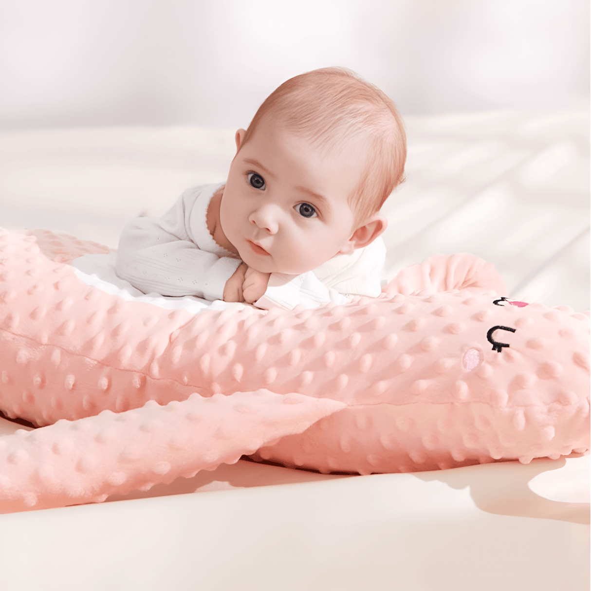 CuddleNest – Monitoiminen lasten unipukki, joka tarjoaa turvallisuuden tunteen, lämpöä, musiikkia ja heiluttavia sormia