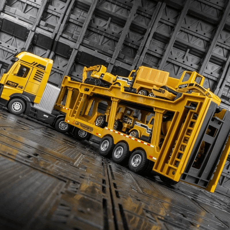 Simuloitu kaksikerroksinen perävaunu – täydellinen mallisarja rakentajille ja keräilijöille