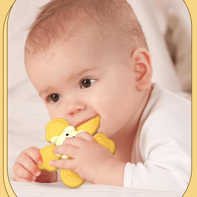 Vauvan spinner-lelut imutoiminnolla – stimuloivat aistien ja kognitiivista kehitystä