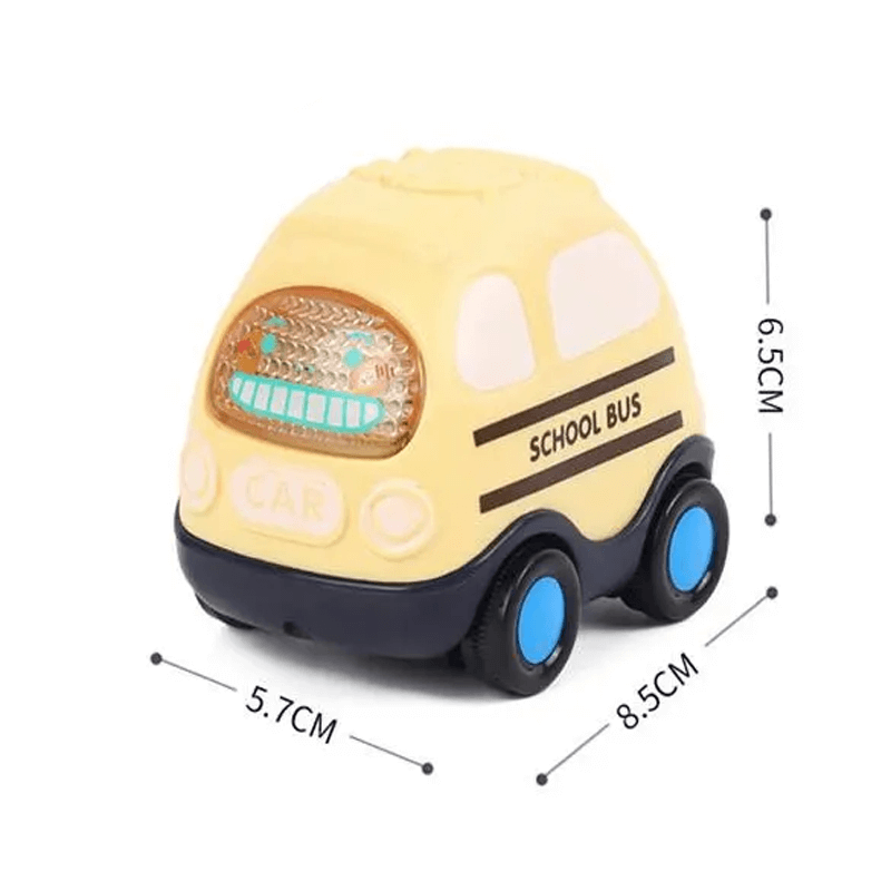 Pikkulapsille tarkoitettu mini-leikkiauto – kumiautojen muotoilu ja opettavainen leikki