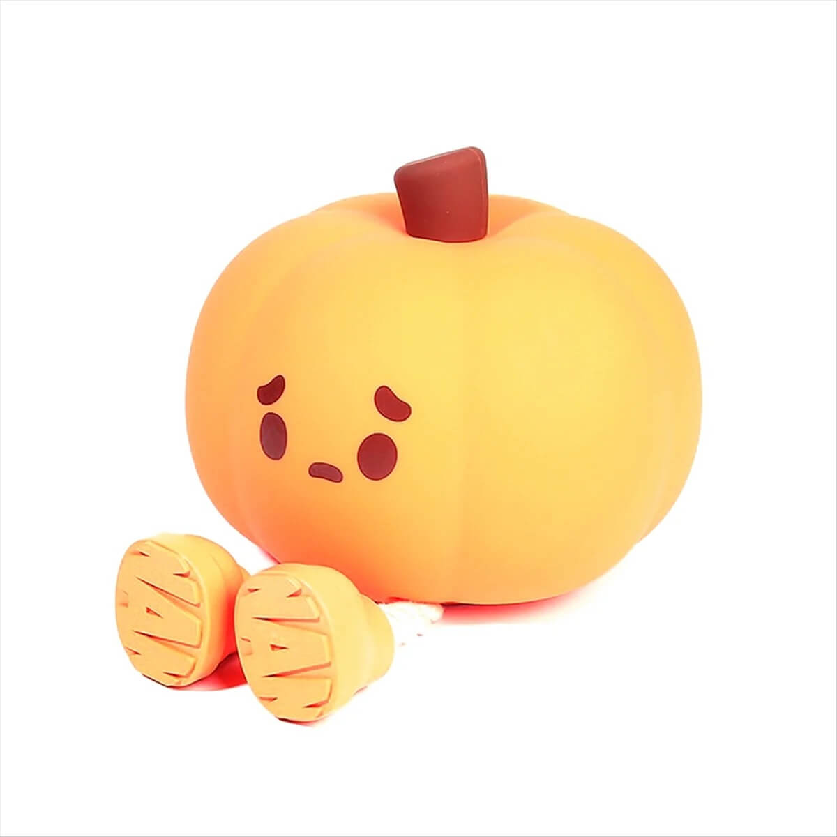 GlowShroom - Silikoni LED-yövalo | Pehmeä kurpitsa-, sieni- tai kummitusmuotoilu lastenhuoneisiin ja makuuhuoneisiin.