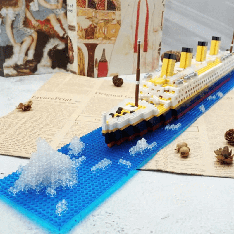 DIY Titanic 3D rakennuspalikat – 1860 osaa Laivamalli