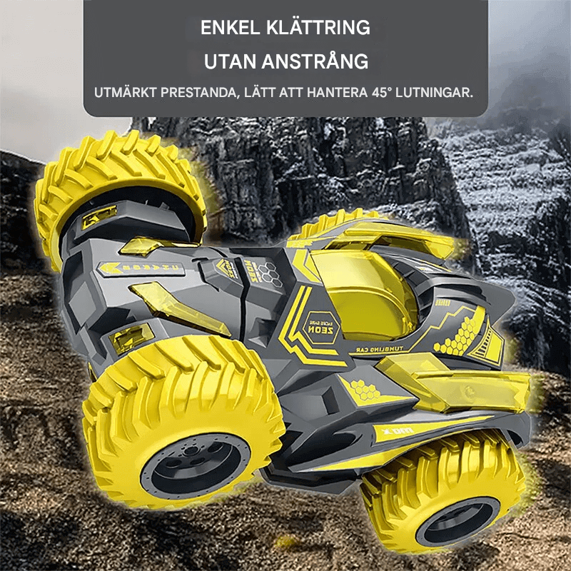 Stunt Pyörivä Leluauto – Diecast Dragauto Lapsille 360° Stuntteja