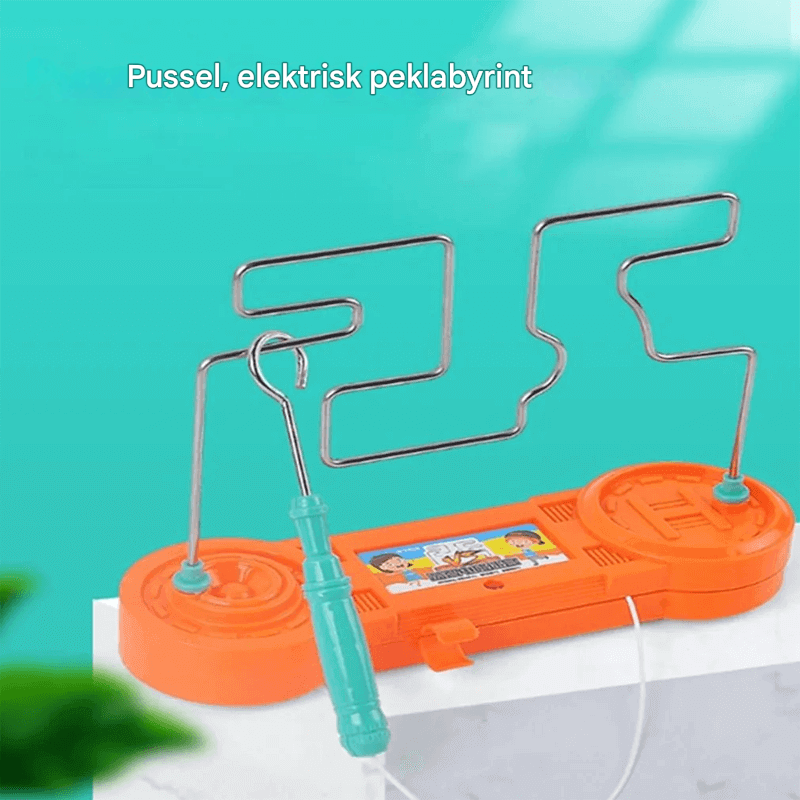 Sähköinen labyrinttilelu 3D – interaktiivinen palapeli valoilla ja äänillä lapsille