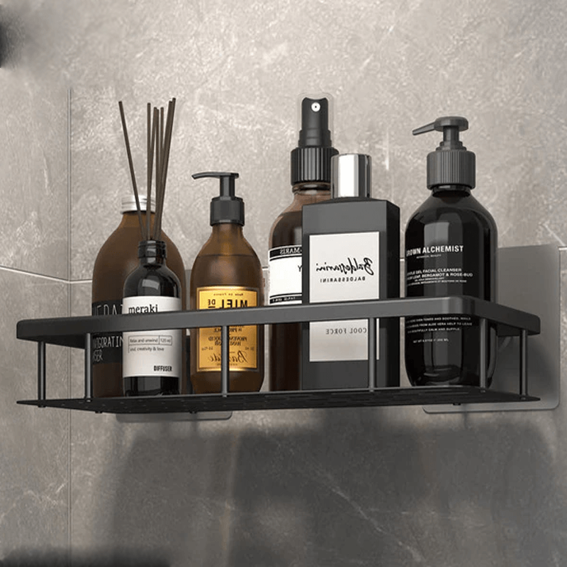 Seinään Asennettava Säilytyshylly - Ulosvedettävä Kulmahylly Kylpyhuoneeseen