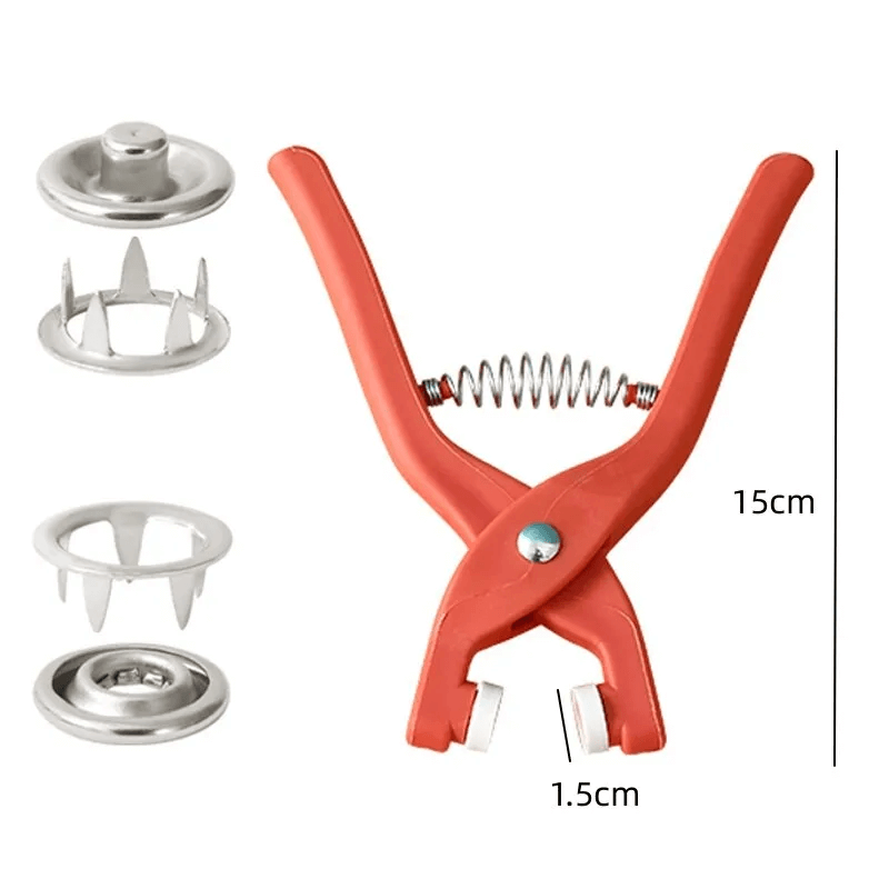 DIY-metallipainikeväline – tarkkuustyökalu vaatteille, nahalle ja käsityölle