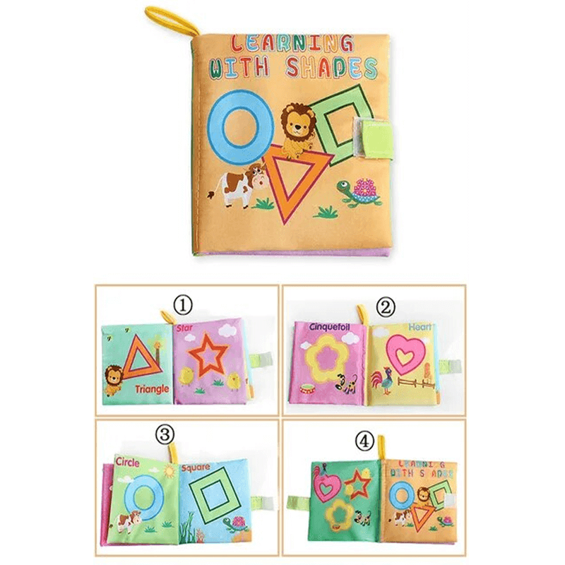 Baby Discovery Books – Kangaskirjat varhaiseen oppimiseen ja aistien kehittämiseen