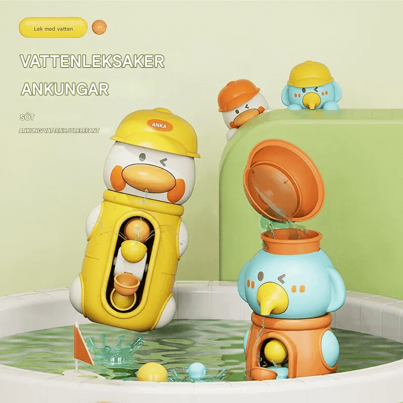 Kylpylelelu Vesipyörä – Pyörivä lelu pikkulapsille, paristoton
