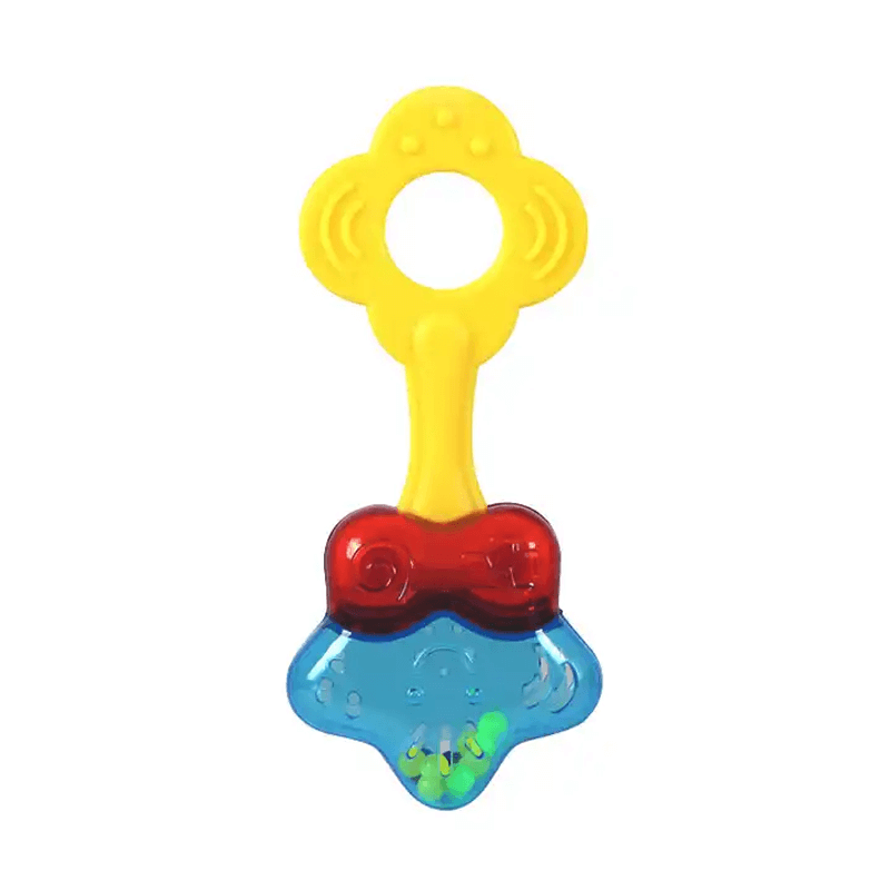 Hampaille sopiva vauvan lelu – silikoninen helistin ja purulelu