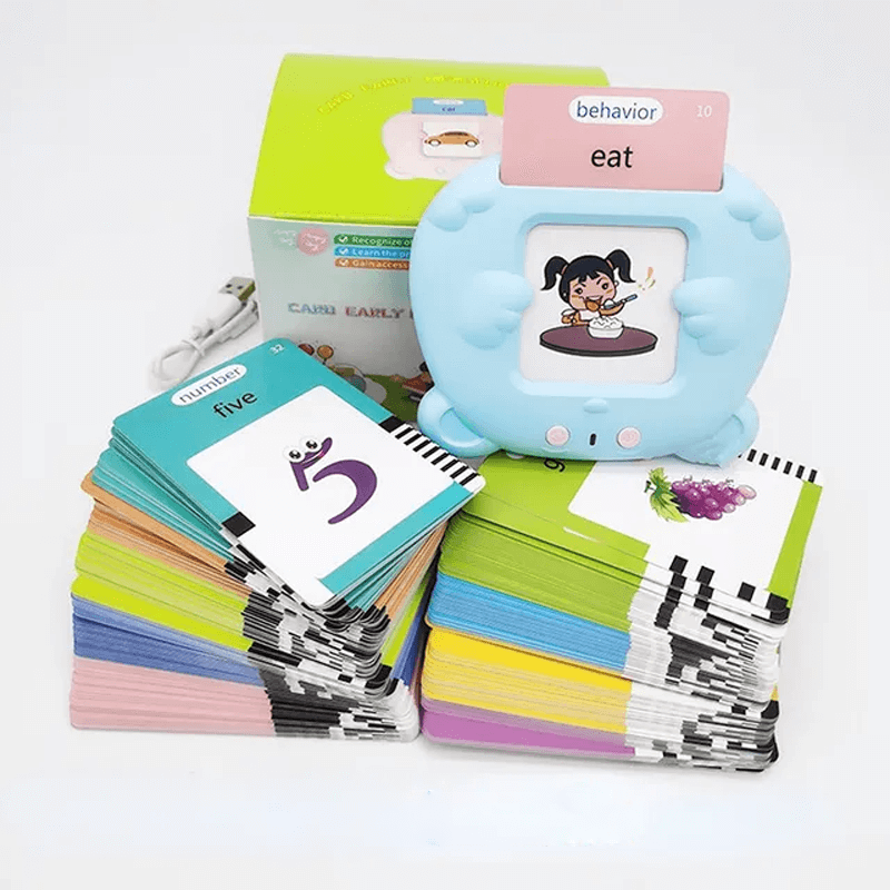 Puhuvat flashkortit – Kehitä lasten kuuloa, kieltä ja kognitiivisia taitoja