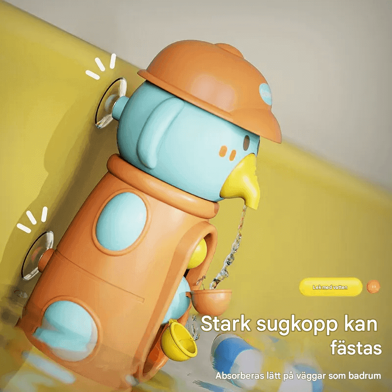 Kylpylelelu Vesipyörä – Pyörivä lelu pikkulapsille, paristoton