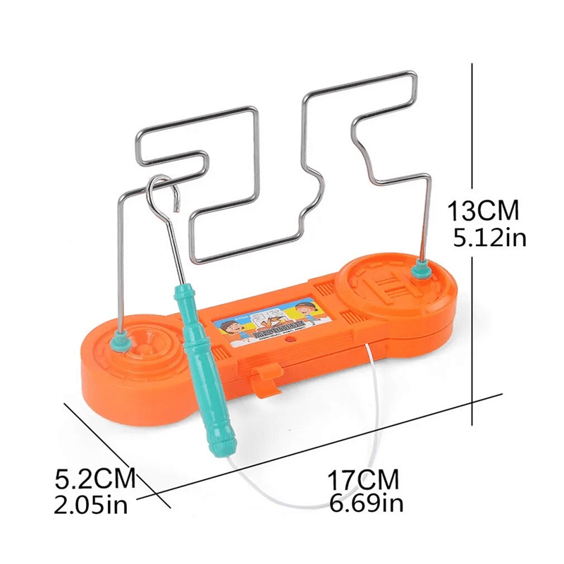Sähköinen labyrinttilelu 3D – interaktiivinen palapeli valoilla ja äänillä lapsille