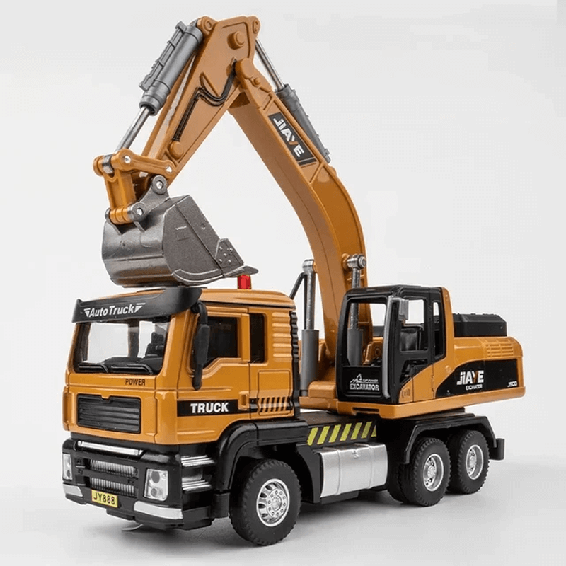 1:50-mittakaavainen automalli valo- ja äänitehosteilla – interaktiivinen lelu lapsille