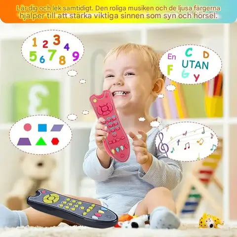 Vauvan lelu TV-kaukosäädin – Musikaalinen ja opettavainen vauvoille